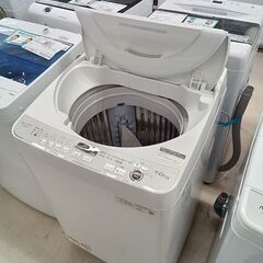 リユースのサカイ栃木店★ジモティ割あり★ SHARP 洗濯機 ES-GE7G 7kg 23年製 動作確認／クリーニング済み TC11248の画像