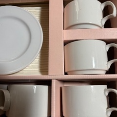 シンプルコーヒーセット未使用保管の画像