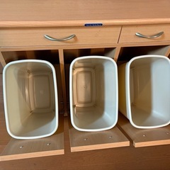 Serie Kitchenの分別式ゴミ箱の画像