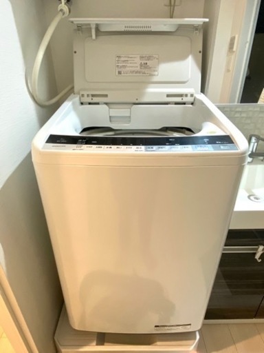 洗濯機  HITACHI BEAT WASH 8kg BW-V80A