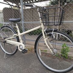 無印良品　２６インチの自転車です。内装３段ギア、オートライト付です。の画像