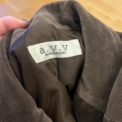 a.v.v size13 コーデュロイジャケット　ブラウン　茶色の画像