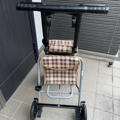幸和製作所 TacaoF テイコブ シルバーカー PS-169 パインウォーカー　コンパクトタイプの画像