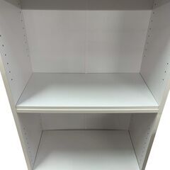 【人気の白◎】木製 オープンラック 幅59cm×高さ180cm◇収納棚 本棚 シェルフの画像