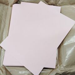 色上質紙　特厚口　桃色　500枚の画像