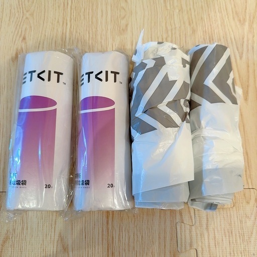 PETKIT 猫砂、ゴミ袋、消臭剤