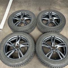 【美品】冬タイヤセット 18インチ 235/60R18 ボルボの画像