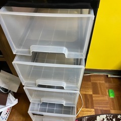 衣装ケース3段と5段　の画像