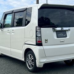 コミコミ🚘車検丸2年付！H２５年式！シートカバー！Bluetooth！左パワスラ！ナビ！TV！NBOX！の画像