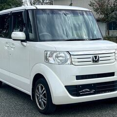 コミコミ🚘車検丸2年付！H２５年式！シートカバー！Bluetooth！左パワスラ！ナビ！TV！NBOX！の画像