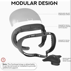 フェイスカバー フェイシャルインターフェース Meta Quest 3S専用の画像