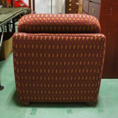米軍払い下げ品　SOFA OTOMAN　オットマン付き1人掛けソファ　USED品の画像