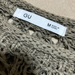 gu かぎあみニットの画像