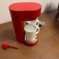 コーヒーメーカー2カップつき付の画像