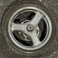  MAX STER 150 マックススター　フロントフォークとホイールセットの画像