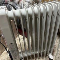 【中古】シロカ　AH-1520 オイルヒーター1500W 発送不可
の画像