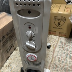 【中古】シロカ　AH-1520 オイルヒーター1500W 発送不可
の画像