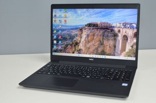 中古ノートパソコン NEC NS700/N Windows11+office 爆速SSD256GB+HDD1TB core i7-8565U/メモリ8GB/15.6インチ/無線/WEBカメラ/ブルーレイ