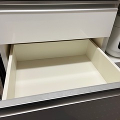 キッチンボード　シャロー90KB45　WHの画像