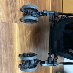 メチャカルハンディオート4キャス　ベビーカー　バギーボード付きの画像