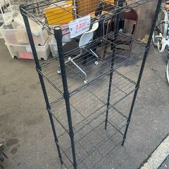 リサイクルショップどりーむ荒田店　No4753 メタルラック　店頭開封　店頭組み立て品　未使用　美品♪　スタンダードメタルラック　定価約５０００円　の画像