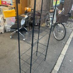 リサイクルショップどりーむ荒田店　No4753 メタルラック　店頭開封　店頭組み立て品　未使用　美品♪　スタンダードメタルラック　定価約５０００円　の画像