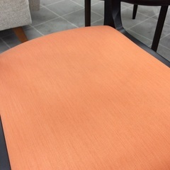 【カッシーナのダイニングチェア】 ダイニングチェア Cassina　カッシーナ Cassina ixc　イス 椅子　：ブラック/オレンジの画像