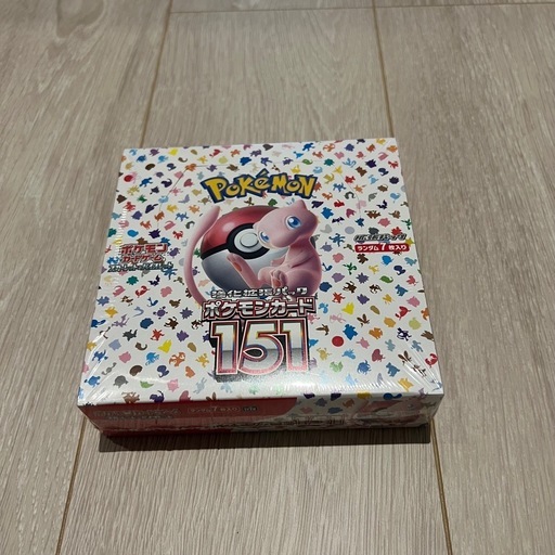 ポケモンカード 151 シュリンク付き