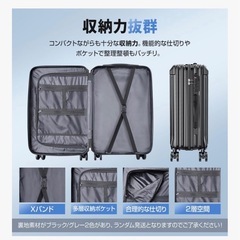 スーツケース キャリーバッグ 大型 訳ありの画像