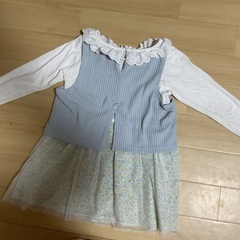 (受け渡し予定)水色のお洋服(110)の画像