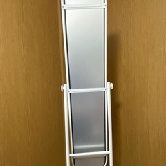 姿見　鏡　スタンドミラー　キャスター付きの画像