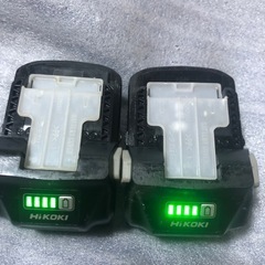 ③ハイコーキマルチボルトバッテリー中古品、２個の画像