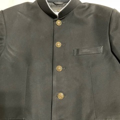 学生服　冬服　黒　学ラン165A 中学生制服　美品の画像
