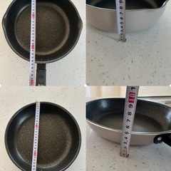 未使用 IH対応 ニトリ 鍋 フライパン 蓋 セットの画像
