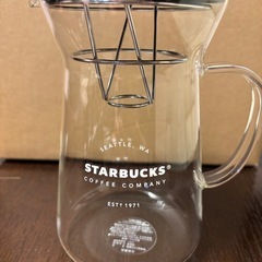 STARBUCKS コーヒードリップポット コールドブリューフィルター付きの画像