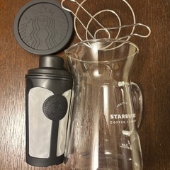 STARBUCKS コーヒードリップポット コールドブリューフィルター付きの画像