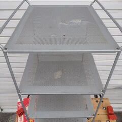 観音寺 スチール製ラック 棚 4段 中古品の画像