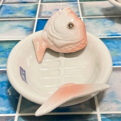 鯛のおさしみ皿 おもしろ食器の画像