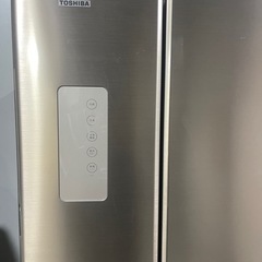 💥激安💥❗️配送•設置🉑❗️♻️処分撤去♻️2017年　501L　TOSHIBA冷蔵庫　自動製氷機 タッチパネルの画像