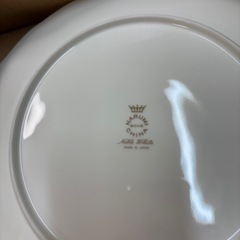 NARUMIボーンチャイナ白磁皿7枚の画像