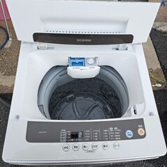 ✨️ジモティー割引✨️【ジャングルジャングル堺初芝店】 アイリスオーヤマ　洗濯機　IAW-T501　2020年製　堺市（東区　西区　北区　南区　堺区　美原区）高石市　泉大津市　忠岡町　和泉市　松原市　大阪狭山市の画像