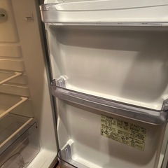 シャープ冷凍冷蔵庫/118L/単身用の画像