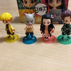 鬼滅の刃　1〜4巻　フィギュアセットの画像