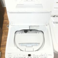 【リサイクルショップどりーむ鹿大前店】No.3089 洗濯機 SHARP/シャープ ES-TX6G 2023年製 6.5㎏の画像