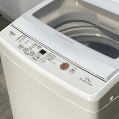 💥激安💥❗️配送•設置🉑❗️♻️処分撤去♻️ 2021年製　7KG 3D ACTIVE WASH AQUA洗濯機　AQWP7M(W) ホワイト の画像