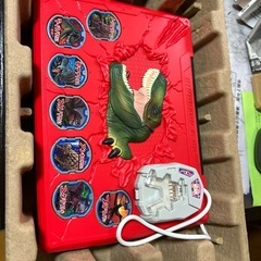 おもちゃパソコン　恐竜の画像