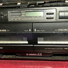 ★レトロ★CDカセットラジカセ★コレクターさん向けの画像