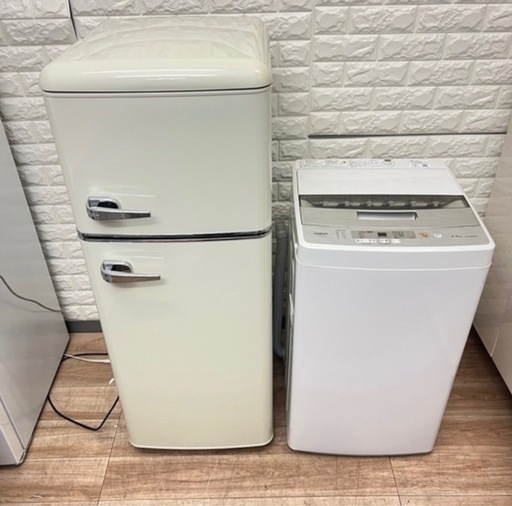 ①冷蔵庫&洗濯機✨✨