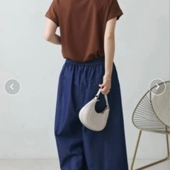 新品ブージュルード　デニムワイドパンツの画像