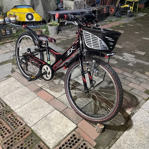 5619】子供車 ブリヂストン 工場 24インチ 11,600円（防犯・税込